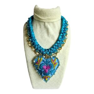 Heart Necklace Handmade